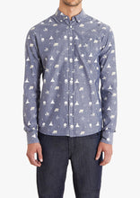 Load image into Gallery viewer, Gin Lane Greenport Cotton Shirt