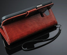 Load image into Gallery viewer, Elegant Leather Wallet Phone Case