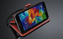 Load image into Gallery viewer, Elegant Leather Wallet Phone Case