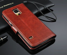 Load image into Gallery viewer, Elegant Leather Wallet Phone Case